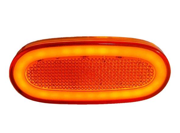 Sarı Oval Lamba Led Neon