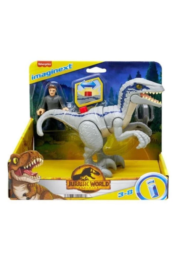 Mattel GVV65 Fisher-Price Jurassic World Araçlar *2