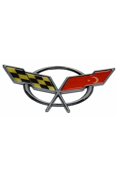 Araba Sticker Krom Flama Model