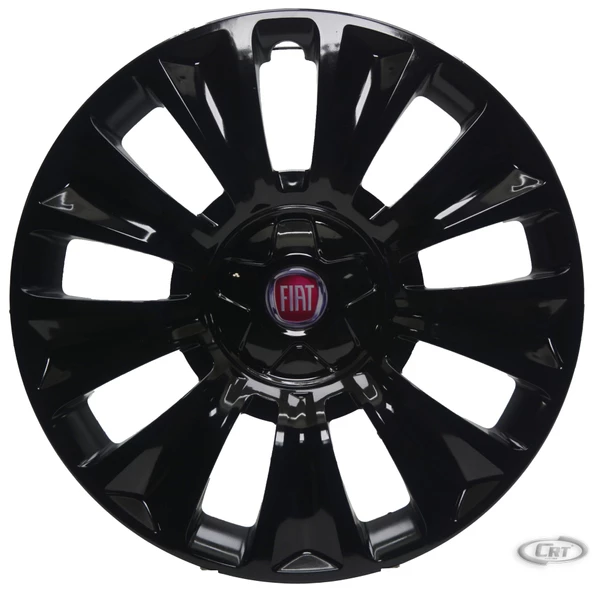 Jant Kapağı Kırılmaz Egea Parlak Siyah Model (1 ADET OLARAK) (Çıkartma Hediyeli)