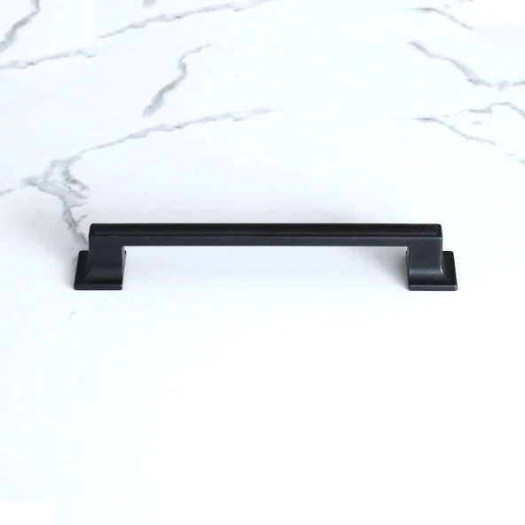 Gama 128 mm Siyah Kulp Metal Mutfak Mobilya Çekmece Dolabı Dolap Kulpları Kapak Kulbu Kulpu 12.8 cm - 6