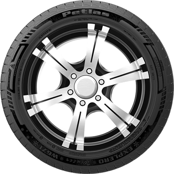 Petlas 225/60 R17 103V Explero Winter W671 SUV Kış Lastiği Üretim 2024 - 3