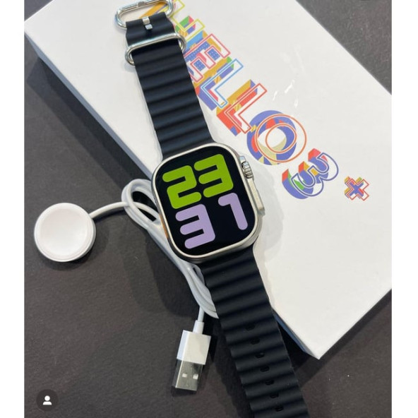 Hellowatch3 Plus 49mm Amoled Ekran 4GB Rom 3Kordonlı Akıllı Saat - 4