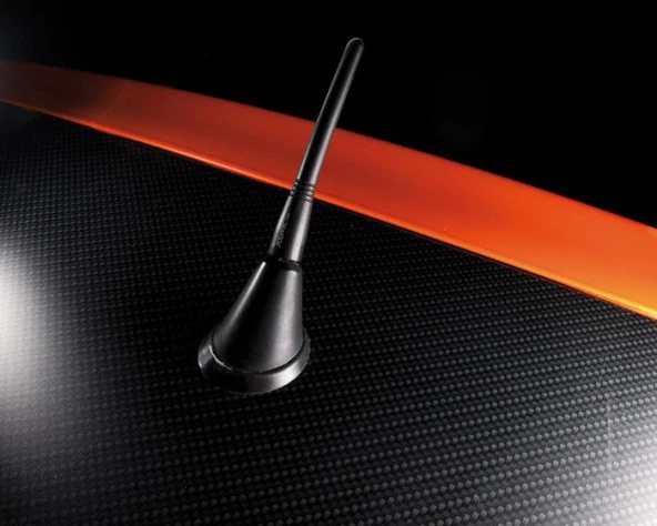 Foliatec Küçük Çok Yönlü Spor 10.5cm Siyah Anten - 3