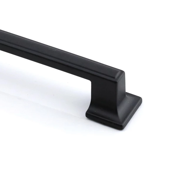 Gama 224 mm Siyah Kulp Metal Mobilya Çekmece Dolabı Mutfak Dolap Kulpları Kapak Kulbu Kulpu 22.4 cm - 4