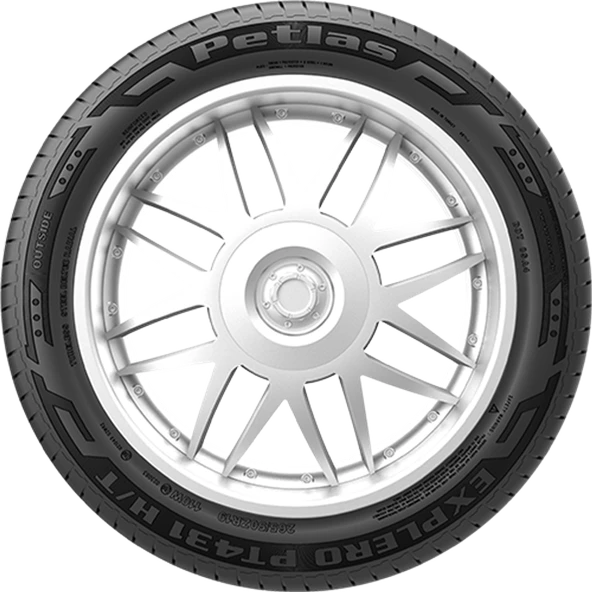 Petlas Explero H/T PT431 215/60 R17 96V Yaz Lastiği - 2025 - 3
