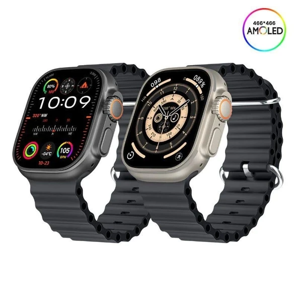 HK10 Ultra3 Max 49mm Amoled Ekran Çift Çekirdek İşlemci