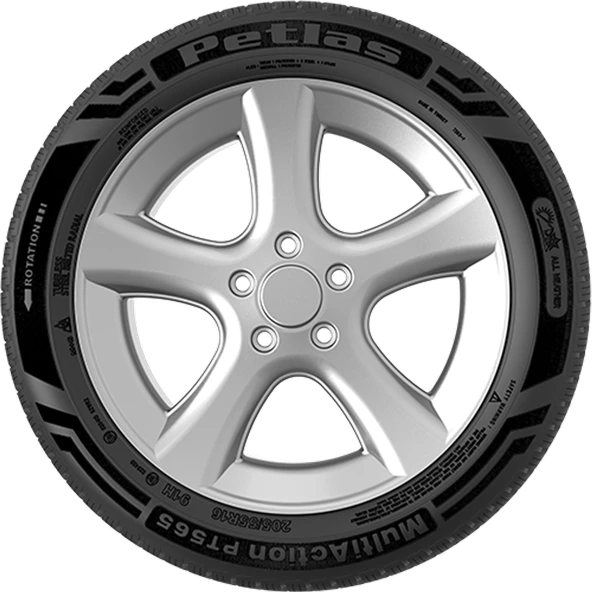 Petlas 175/70 R13 82T Multi Action PT565 Dört Mevsim Lastik Üretim 2025 - Resim 3