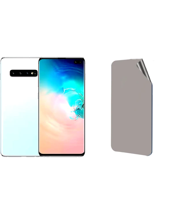 Samsung Galaxy S10 Plus Uyumlu Matte Esnek Ekran Kırılmaz Cam Ekran Koruyucu Film 8684609318128