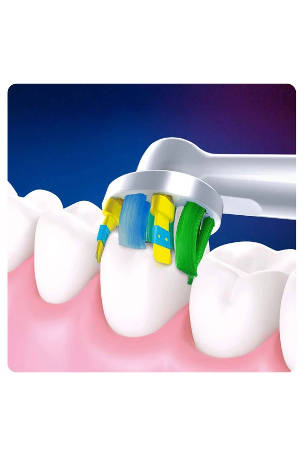 Oral-B Floss Action Clean & Maximiser 2'Li Diş Fırçası Yedek Başlığı - 7