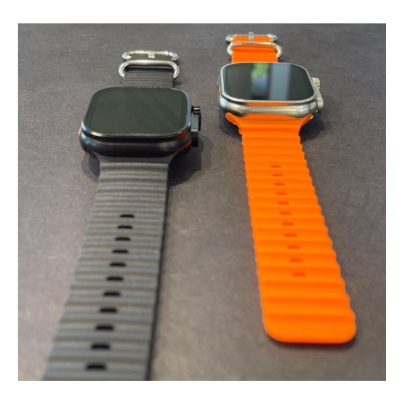 Watch9 Ultra 49mm 2,09 İnfinite Dısplay 2 Kordonlu Akıllı Saat - 2