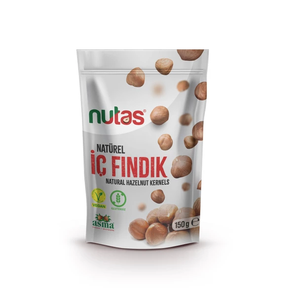 Nutas Natürel İç Fındık - 150g Doypack