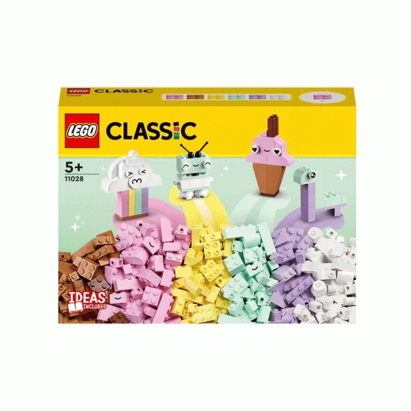 11028 Lego Classic Yaratıcı Pastel Eğlence Yapım Parçaları 333 parça +5 yaş