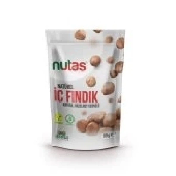 Nutas Natürel İç Fındık - 80g Doypack