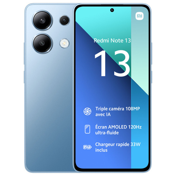 Xiaomi Redmi Note 13 8 GB RAM 256 GB Mavi (Xiaomi Türkiye Garantili)