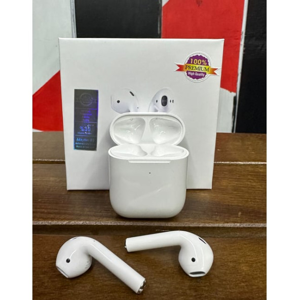 Premium Quality Air 2.Nesil %30 Güçlendirilmiş Bataryalı Bluetooth Kulaklık