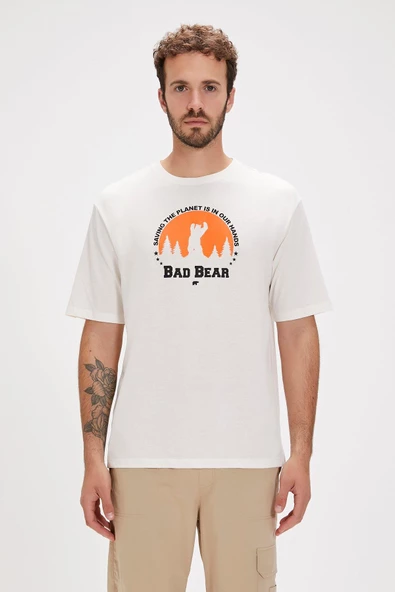 BAD BEAR RE-PLANET ERKEK T-SHİRT - 6