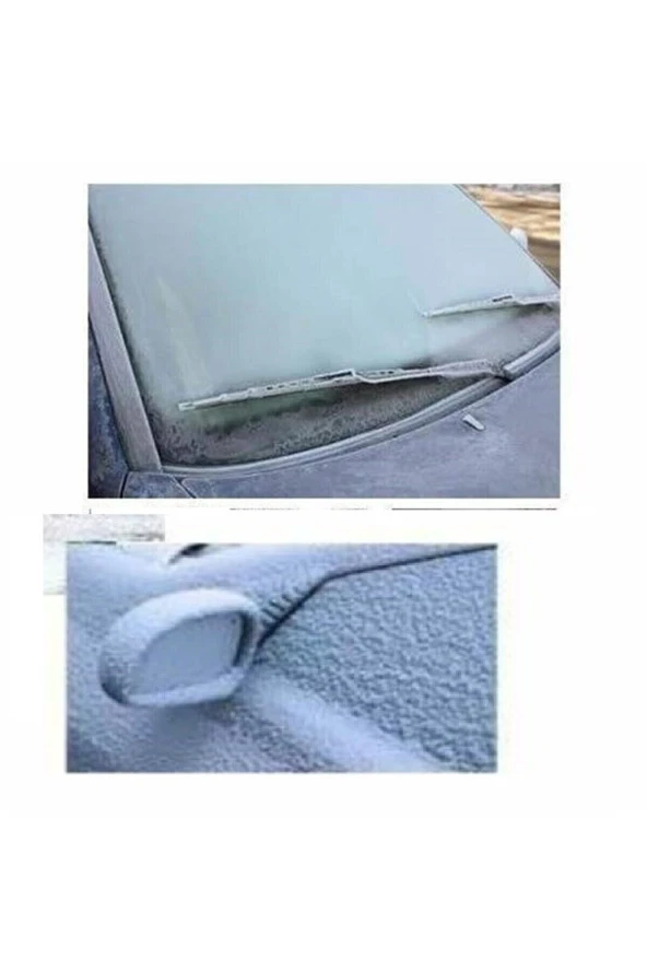 Trax Araç Cam Buz Çözücü Buz Engelleyici Buğu Önleyici 500 Ml Sprey Kışlık Cam Bakım Seti - 3