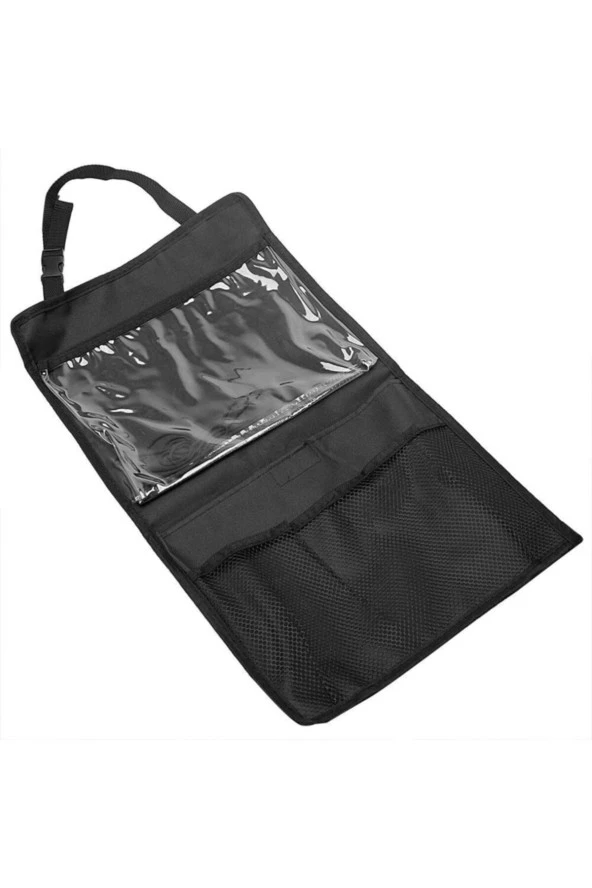 Araç Içi Koltuk Arkası Tablet Tutucu Organizer Tablet Askısı Cebi - 2