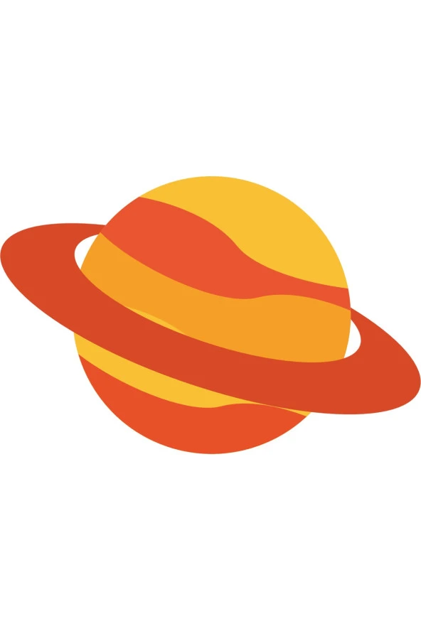 Çocuk Odası Duvar Saati Gezegen Model Ve Uzay Temalı Duvar Süsleri - 6