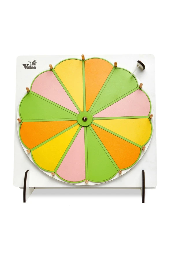 Yaz-sil Eğitici Oyun Çarkıfelek Yazılıp Silinebilir Çarkı Felek Çarkıfelek Oyunu - 2