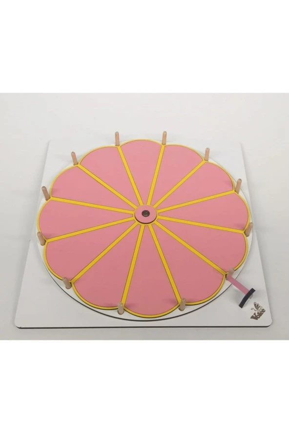 Yaz-sil Eğitici Oyun Çarkıfelek Yazılıp Silinebilir Çarkı Felek Çarkıfelek Oyunu - 2