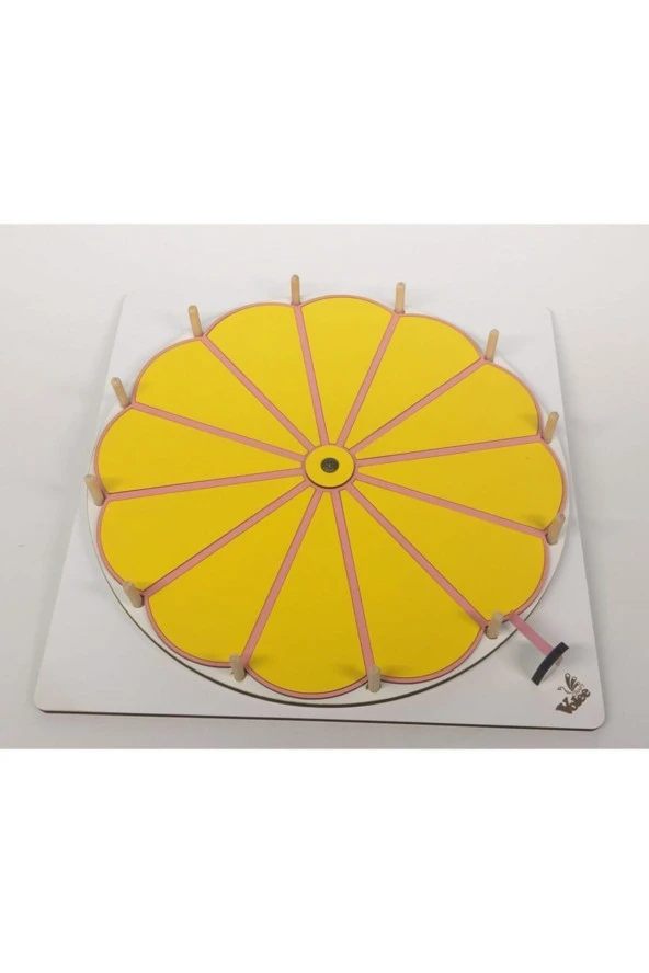 Yaz-sil Eğitici Oyun Çarkıfelek Yazılıp Silinebilir Çarkı Felek Çarkıfelek Oyunu - 3