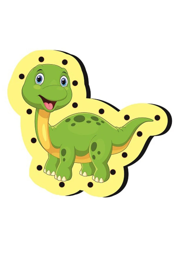 Ahşap Oyuncak Montessori Ip Geçirme Eğitici Oyuncak Delikli Renkli El Kas Zeka Geliştirici Oyuncak - 2