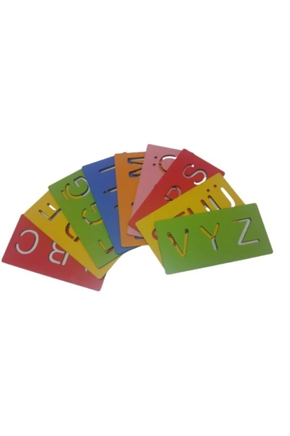 22 Parça Kutulu Ahşap 2-7 Yaş Çizim Eğitim Seti Eğitici Set - 2