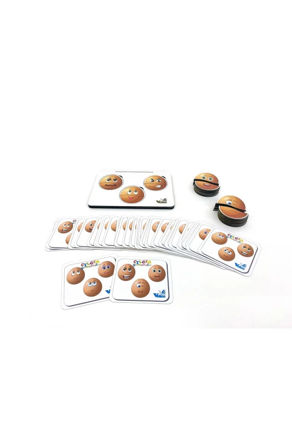 Puzzle Bağlantı Kurma Duygu Eşleştirme Dikkat Beceri Koordinasyon Geliştirici Parçalı Etkinlik Oyunu - 4