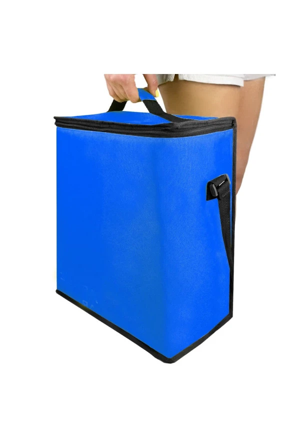 Sıcak Soğuk Korumalı 22 Lt Piknik Gıda Taşıma Kamp Avcı Çantası Termos Özellikli Çanta - 3