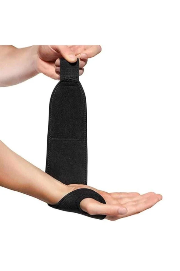 El Bilek Bandajı - Bandaj Bilekliği - Ayarlanabilir Parmaklı El Bilekliği-1 Adet - 2