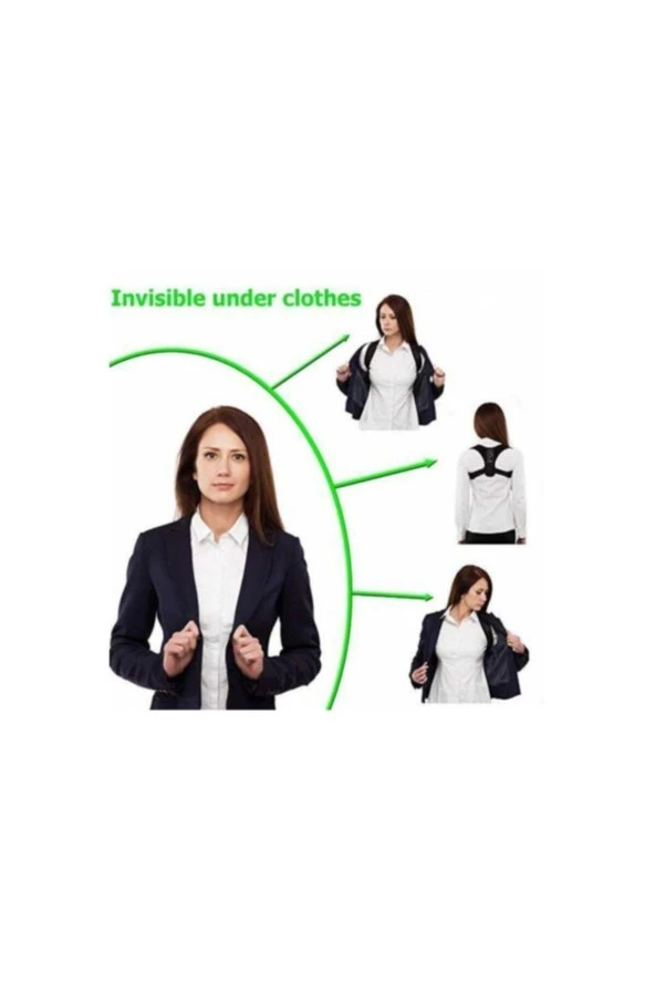 Erkek Ve Bayanlar Için Bel Sırt Korsesi Dik Duruş Kamburluk Önleyici Korse - 3