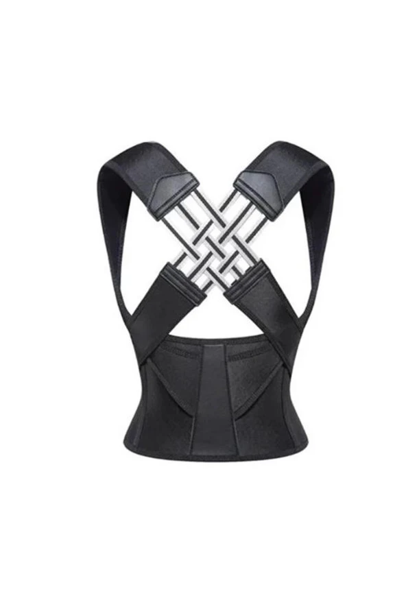 Medikal Ortopedik Ayarlanabilir Dik Duruş Korsesi Bel Sırt Korsesi Sırt Desteği Dik Duruş Korsesi - 2