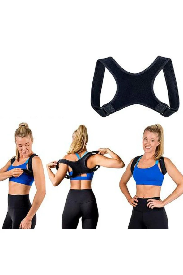 Medikal Dik Duruş Korsesi Sırt Bel Kifoz Kamburluk Önleyici Korse Sırt Omuz Dik Durma Korsesi - 2