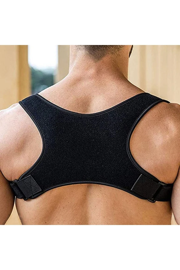 Medikal Dik Duruş Korsesi Sırt Bel Kifoz Kamburluk Önleyici Korse Sırt Omuz Dik Durma Korsesi - 3