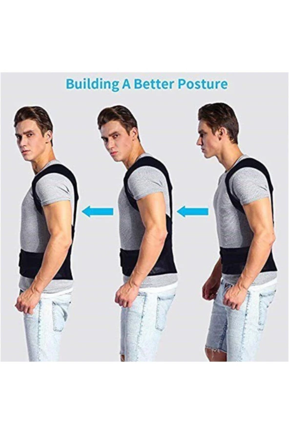 Medikal Omuz Korsesi Medikal Dik Duruş Korsesi Kamburluk Korsesi - 5