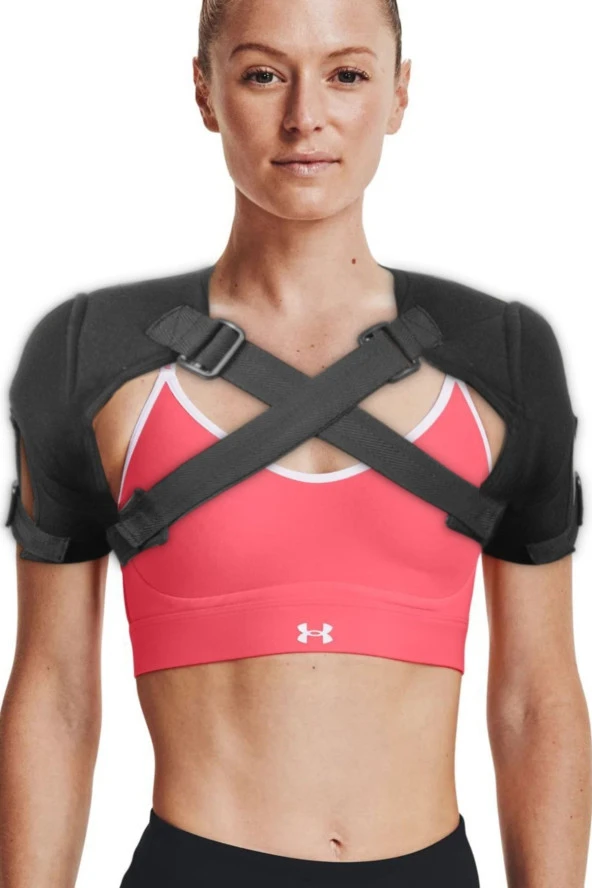 Omuz Destekli Sırt Korsesi Dik Duruş Korsesi Esnek Sırt Omuz Korsesi - 5