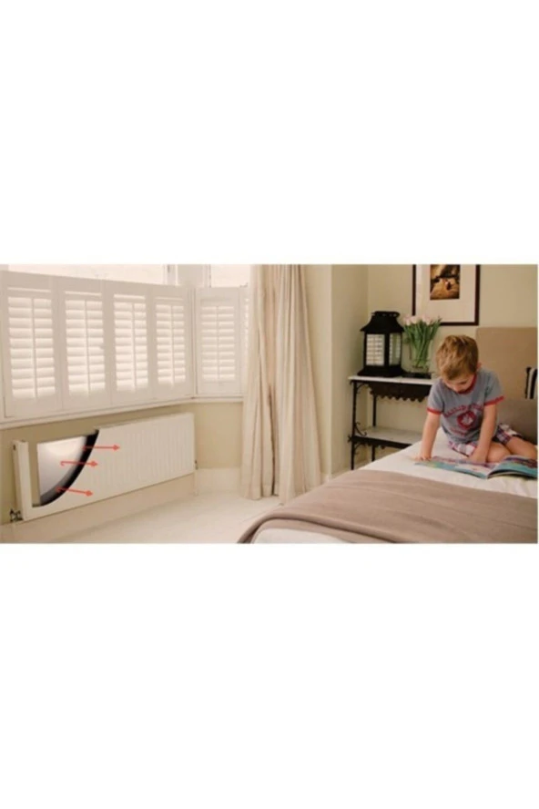 Kalorifer Petek Peteği Arkası Alüminyum Folyo Isı Yalıtım Levhası-1 Adet - 2