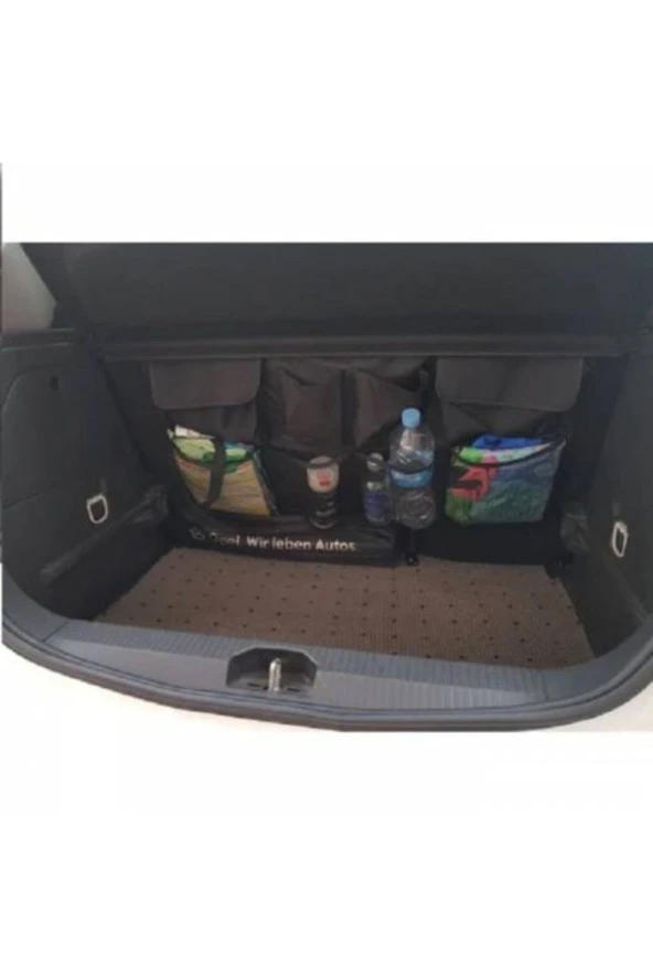 8 Cepli Fileli Oto Bagaj Düzenleyici Çanta - 6