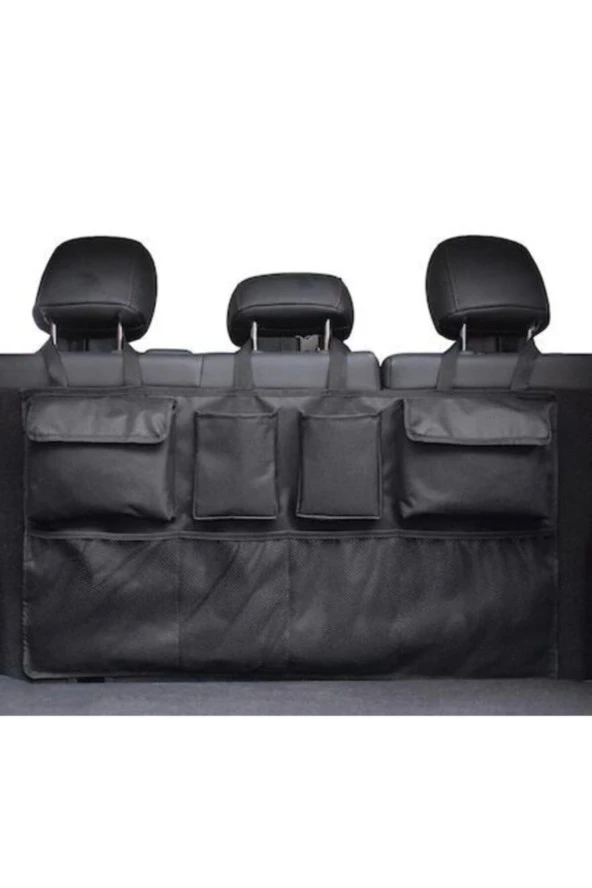 Araç Bagaj Eşya Düzenleyici Toparlayıcı 8 Cepli Organizer Çanta - 4