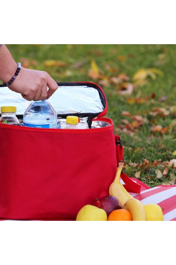 Soğuk Tutucu Yalıtımlı Termos Çanta 24 Lt Kamp Piknik Plaj Için Serin Tutucu Oto Araç Termos Çanta - 6
