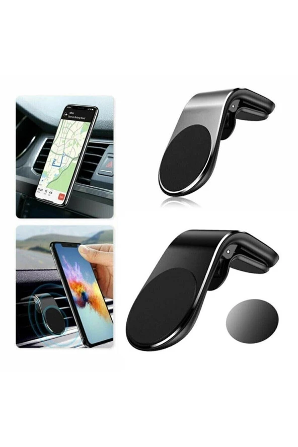 Manyetik Araç Oto Araba Içi Cep Telefon Tutacağı Mıknatıslı Izgara Aparatı