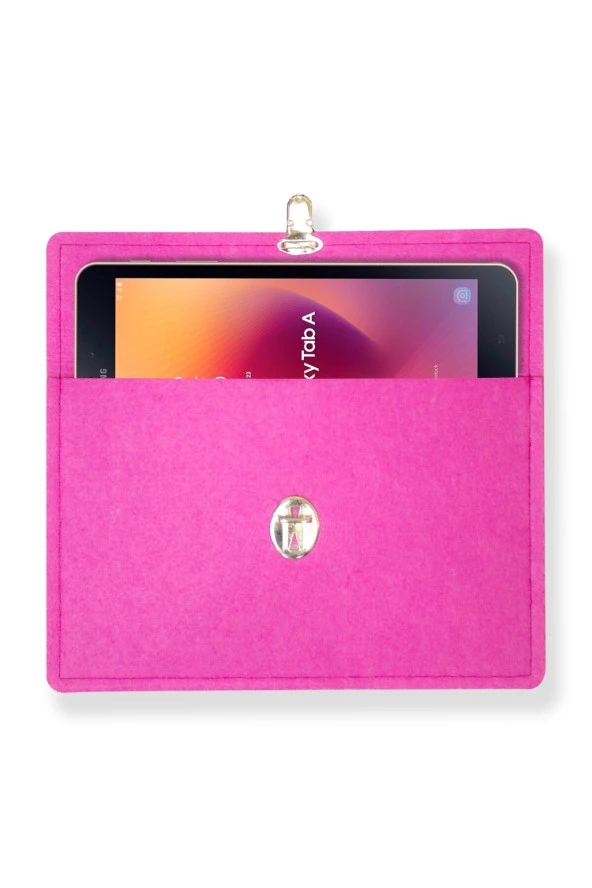 Keçe Tablet Koruyucu Çanta Cüzdan Tablet Kılıfı - 4