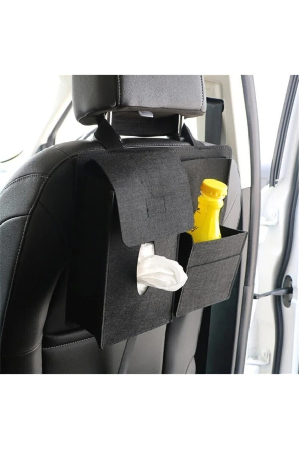 Araç Içi Koltuk Arkası Organizer Araba Oto Eşya Düzenleyici Çanta Bod - 2