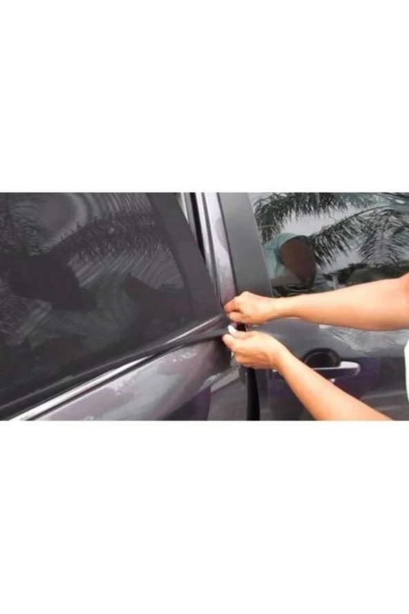 2 Adet Oto Araç Yan Cam Güneşlik Branda Örtü - 2