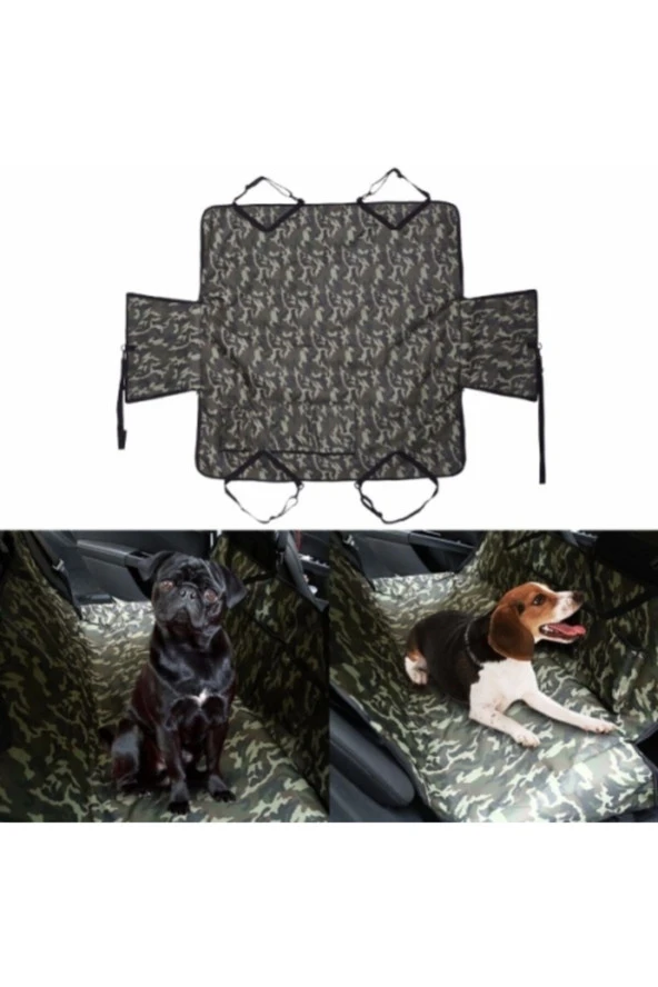 Köpek Örtüsü Araba Oto Araç Kılıfı Araba Oto Arka Koltuk Kedi Köp - 2