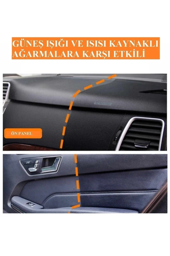 Trax Araç Iç Dış Tüm Plastik Aksam Yenileyici Seramik Kaplama Torpido Tampon Yenileyici (50 Ml) - 2