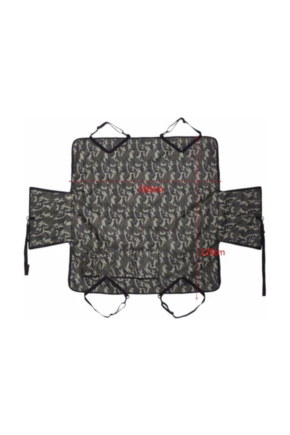 Koltuk Sıvı Su Geçirmez Kumaş Araba Oto Araç Arka Koltuk Kedi Köpek Için Koltuk Örtüsü Kılıfı Havuzu - 5