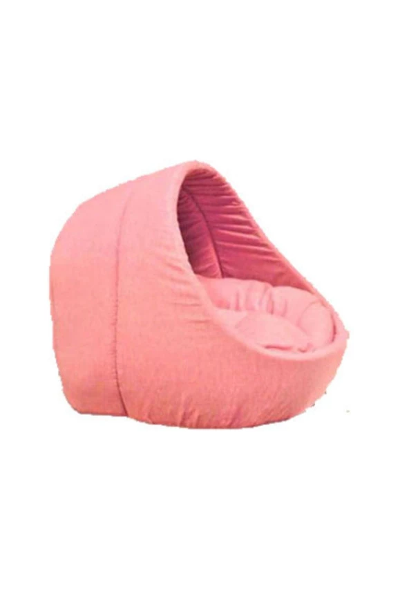 Iç Mekan Kedi Ve Köpek Yatağı Evi Elyaf Dolgu Minderli Yatak